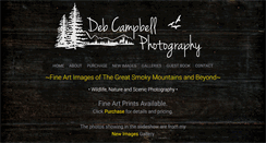 Desktop Screenshot of debcampbellphoto.com